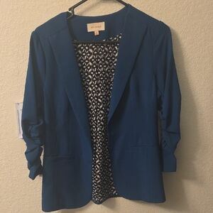 Chic Blue Women's Blazer